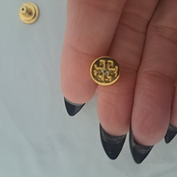 Tory Burch Earring Bundle Black Gold - Picture 5 of 5